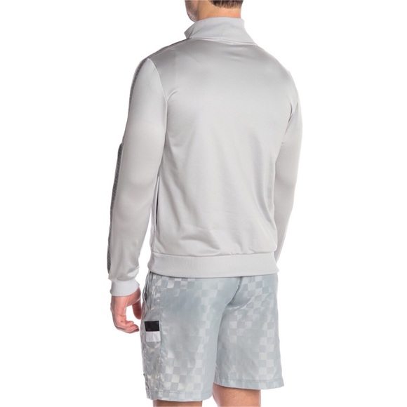 Umbro Diamond Pattern Jacket Silver - Large - Picture 2 of 6